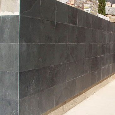 Cubiertas Segovia - Piedras regulares - Varios modelos: Negra grafito